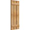 Ekena Millwork Spaced Board-n-Batten Shutters, Rough Sawn Western Red Cedar, 17 1/8W x 42H, PR RBS06S17X042RWR - alternate 5